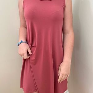 Pink Midi Dress